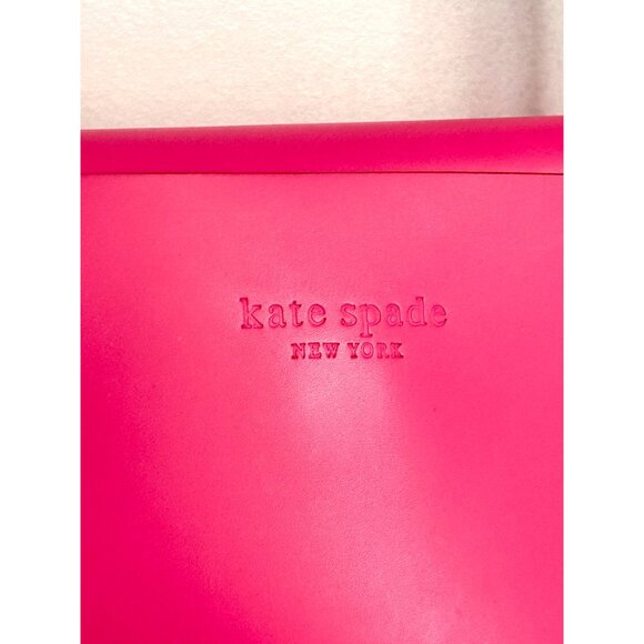 Kate Spade Large Dual Handle Leather Tote Bag in Pink - Picture 5 of 12